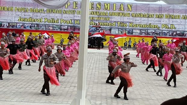 Foto: Mapolda Papua Barat dinilai menjadi simbol perkembangan Manokwari.
