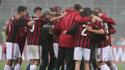 Foto: Milan Ukir Hat-trick Kemenangan Perdana di Musim Ini