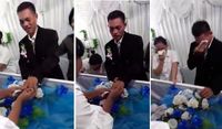 Viral, Kisah Pria di Manado Tukar Cincin Tunangan dengan Jenazah Kekasih