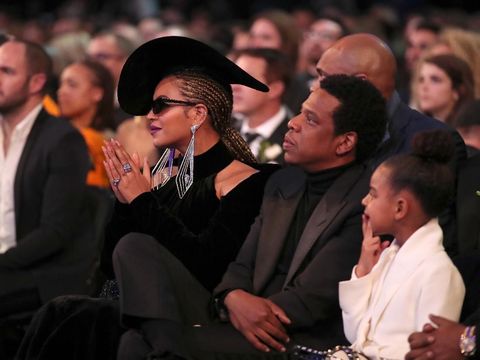 Viral Aksi Gemas Blue Ivy Diamkan Beyonce Dan Jay Z Di Grammy Awards 2018