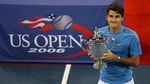 Foto: Koleksi Trofi Roger Federer di Grand Slam