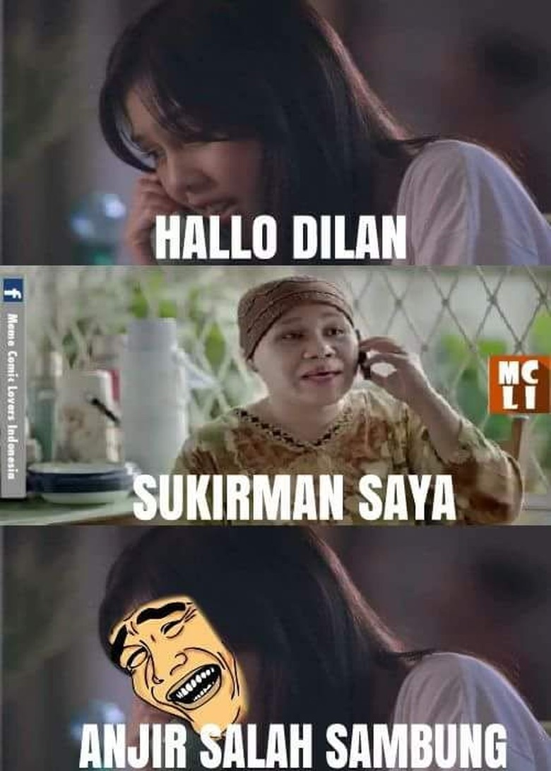 Meme Lucu Film Dilan 1990 Bertebaran Foto 6