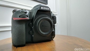 Resolusinya 45,7 megapixel. Sehingga dapat menjawab segala kebutuhan fotografi. (Foto: detikINET/Adi Fida Rahman)