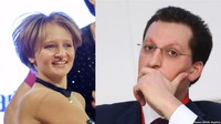 Kirill Shamalov dan Katerina. Foto: dok. Reuters