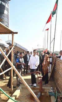  Jokowi kunjungi Kamp Pengungsi Rakhine di Cox's Bazar