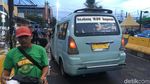 Foto: Sopir Angkot kembali Narik di Jalan Jatibaru