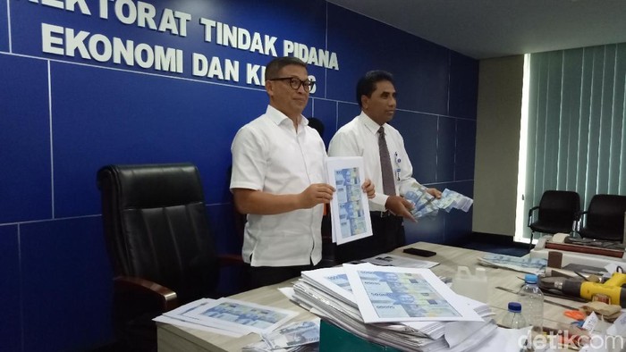Bareskrim Tangkap Sindikat Peredaran Uang Palsu di Bekasi