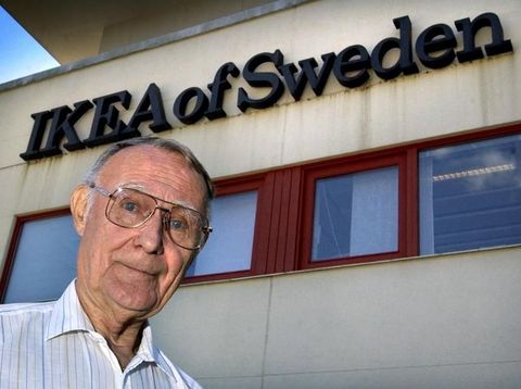 Pendiri IKEA Ingvar Kamprad