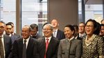 Senyum Semringah Sri Mulyani dan Rini di London