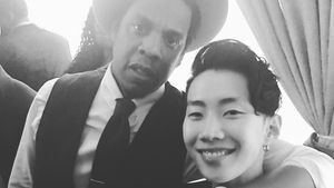 Gaya Jay Park Foto Bareng Jay Z hingga Beyonce di Ajang Pre-Grammy