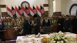 Foto: Hangatnya Pertemuan Jokowi-Presiden Ghani di Dinginnya Salju