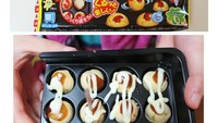 Kalau ini, permen takoyaki yang diunggah akun @vanessalynn143. Vanessa mengaku kalau ini buatan anaknya dan anaknya sangat senang membuat permen takoyakinya. Foto: Istimewa