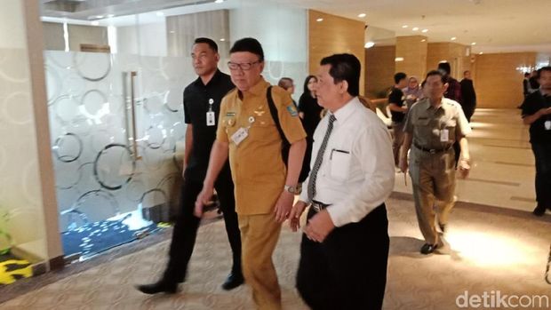 Mendagri Hadiri Rakor Baintelkam Polri Jelang Pilkada Serentak