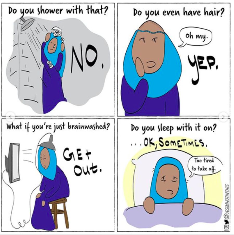 Deretan Komik Hijab Ini Mewakili Perasaan Hijabers Di Amerika
