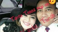 Ini foto kekasih Tessa Kaunang yang bikin Sandy Tumiwa gerebek rumah Tessa. Foto: Sandy Tumiwa