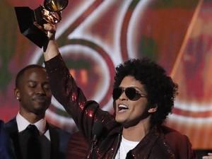 Bruno Mars Borong 7 Piala, Ini Daftar Lengkap Pemenang Grammy 2018