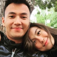 Penyanyi cantik Agnes Monica dan pemain basket Wijaya Saputra merupakan pasangan yang tampak serasi dalam berbagai momen.Foto: Instagram