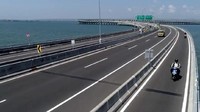 Sama halnya dengan Suramadu, di tol Bali Mandara para pemotor pun dibatasi agar lebih aman. Foto: Istimewa/Jasamarga Bali Tol
