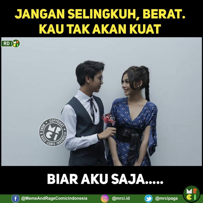 Meme Lucu Dilan 1990 Bertebaran