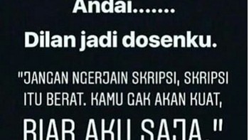 Khayalan yang sulit terwujud. (Foto: Internet)