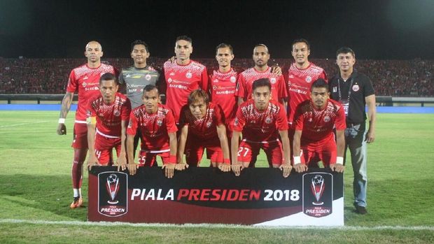 Persija lolos ke perempat final Piala Presiden 2018 sebagai runner-up Grup D. (