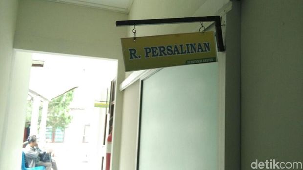 Kamar persalinan tempat korban dirawat di Puskesmas Kretek