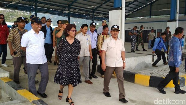 Susi cek SKPT di Natuna
