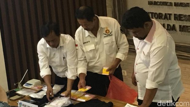 Polda Metro Jaya mengungkap 3 sindikat narkoba internasional