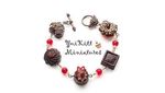Lucu! Donat. Cokelat hingga Sushi Serba Imut Jadi Gelang dan Jepit Rambut