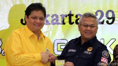 Foto: Golkar Lolos Verifikasi Faktual KPU