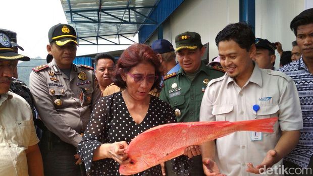 Susi lihat kakap merah di SKPT Natuna