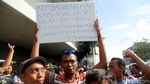 Foto: Suasana Demo Sopir Angkot di Tanah Abang