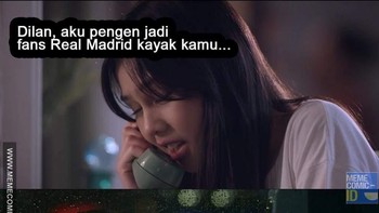 Fans Real Madrid nih. (Foto: Internet)