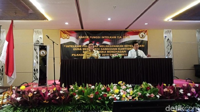 Mendagri Hadiri Rakor Baintelkam Polri Jelang Pilkada Serentak