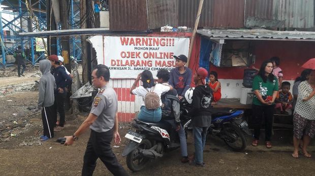Dilarang Kirim Order Makanan, Ojol Vs Opal Nyaris Bentrok di Bogor