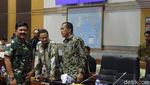 Foto: Marsekal Hadi Berseragam Loreng Saat Rapat Perdana di DPR