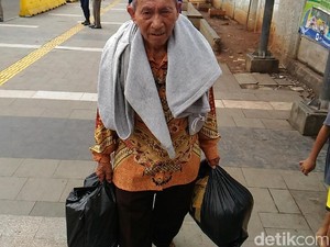 Kakek Suhanta yang Ngos-ngosan karena Tn Abang Explorer Menghilang