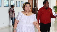 Selama berada di Rutan Pondok Bambu, Pretty memang sempat mengalami penurunan kesehatan. Foto: Ismail/detikHOT