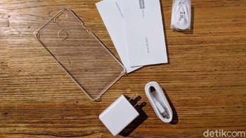 Aksesori yang disertakan dalam paket penjualan. (Foto: detikINET/Adi Fida Rahman)