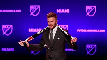 4. David Beckham - Pensiun - 42,9 juta follower. Foto: Reuters