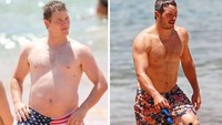 Tapi kemudian Chris sadar bahwa kesehatannya terganggu. Ia pun mulai olahraga dan perlahan tubuhnya berubah jadi lebih berotot. (Foto: Instagram/prattprattpratt) 