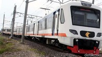Penampakan Kereta Bandara Soekarno Hatta. Lamhot Aritonang/detikcom.