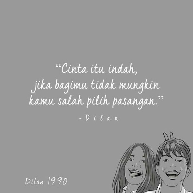 Cinta itu indah. Jika bagimu tidak, mungkin kamu salah pasangan. Foto: dok. Pinterest