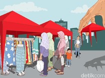 Libur Nataru, Pemkot Kediri Imbau PKL Tak Naikkan Harga
