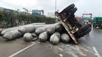 Paku Bumi Berserakan di Priok