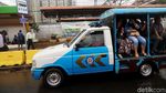 Mobil Satpol PP Jadi Pengganti Angkutan Umum di Tanah Abang