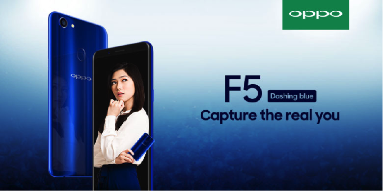 OPPO Hadirkan Warna Baru F5 Dashing Blue yang Memukau OPPO Hadirkan Warna Baru F5 Dashing Blue yang Memukau