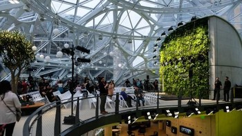 Sebanyak 800 karyawan Amazon dapat ditampung di sini. Foto: Dok. techrunch/Devin Coldewey