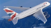 Airbus A380-800 dapat menempuh perjalanan sejauh 8.500 mil laut dan dapat menampung 525 penumpang. Istimewa/Antaeustravel.