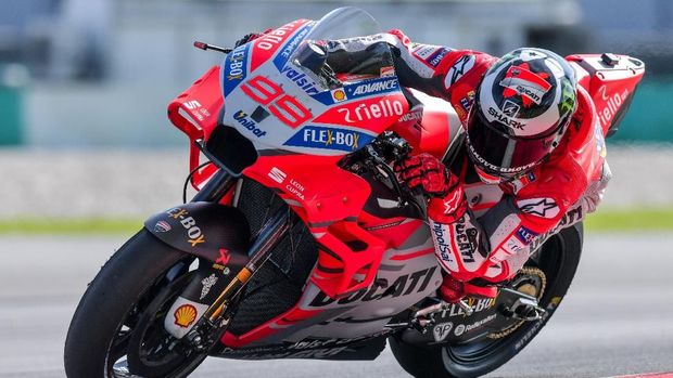 Jorge Lorenzo gagal finis di MotoGP Qatar setelah mengalami kecelakaan di tikungan 12.